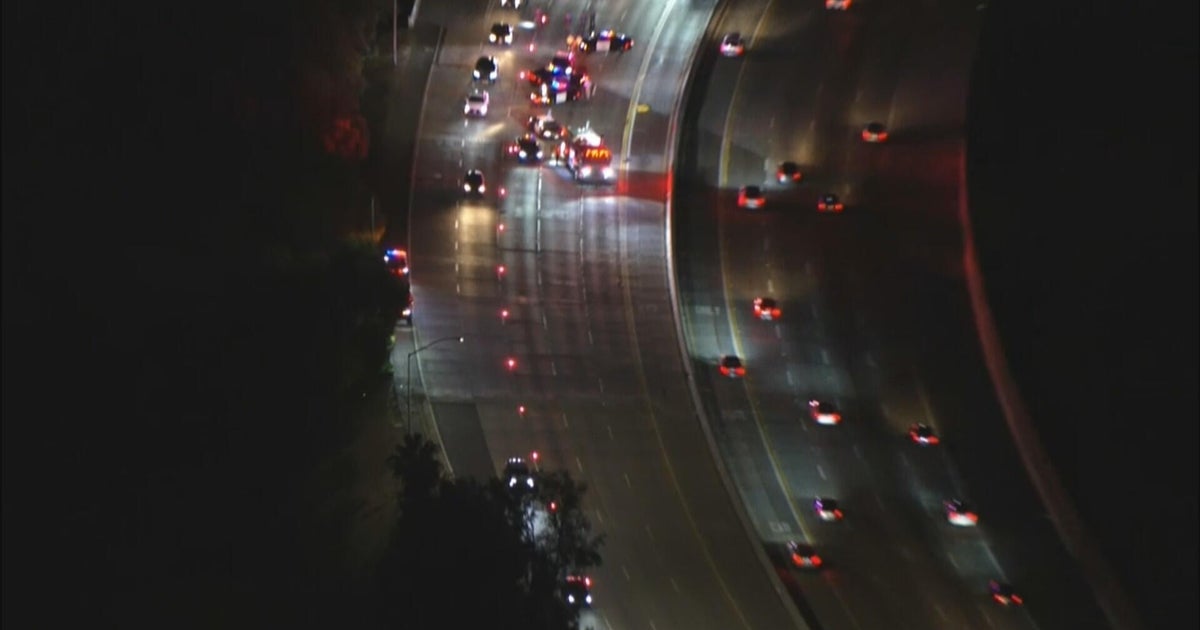 Pedestrian killed on 405 Freeway near Van Nuys