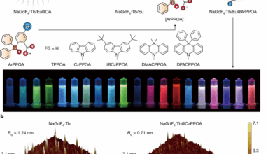 Electro-generated excitons for tunable lanthanide electroluminescence
