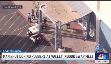 Man shot during robbery at Valley Indoor Swap Meet – NBC Los Angeles