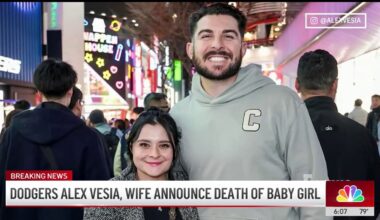 Dodgers’ pitcher Alex Vesia announces death of baby girl – NBC Los Angeles