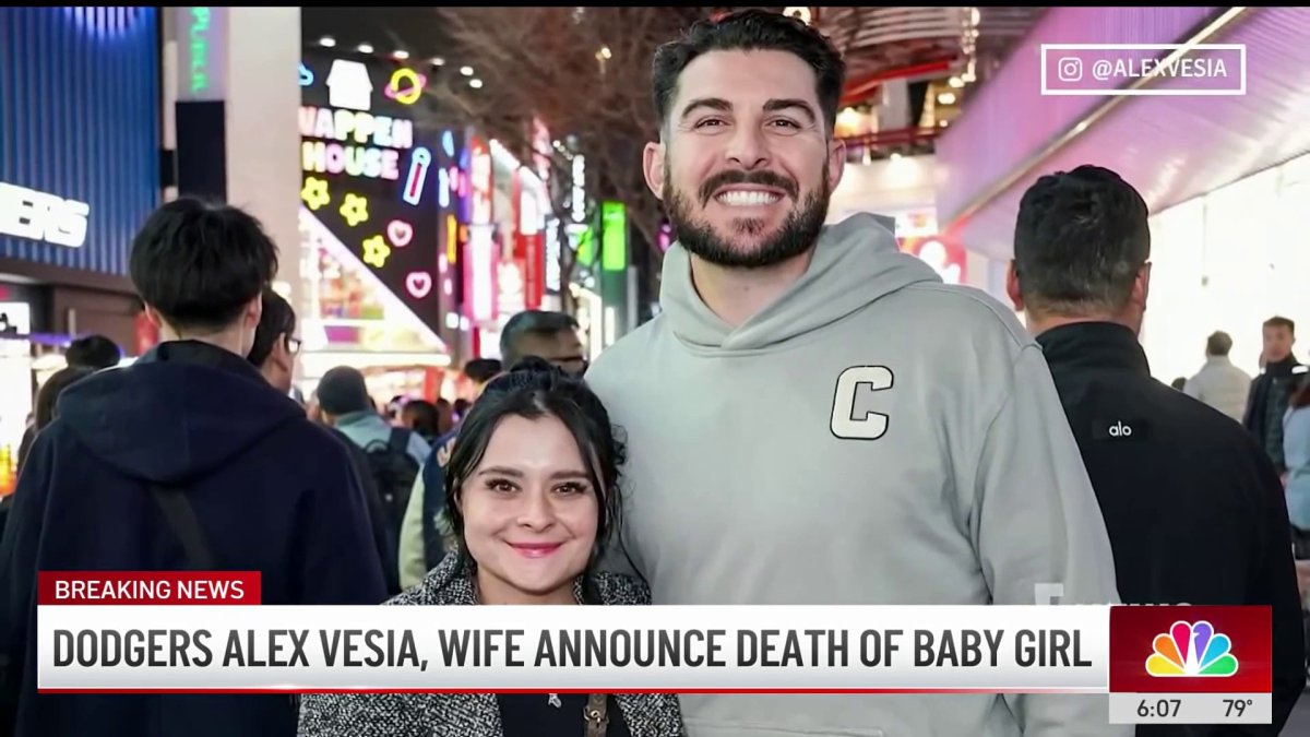 Dodgers’ pitcher Alex Vesia announces death of baby girl – NBC Los Angeles