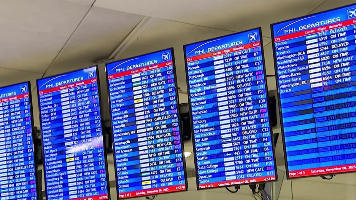Philly airport feeling impact of flight delays and cancellations – NBC10 Philadelphia