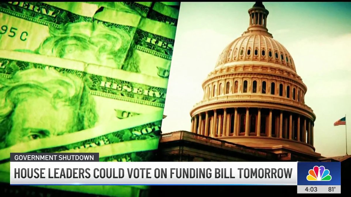 House leaders could vote on funding bill soon – NBC Los Angeles