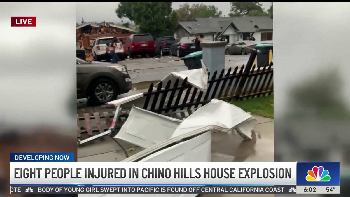 8 people injured in Chino Hills house explosion – NBC Los Angeles
