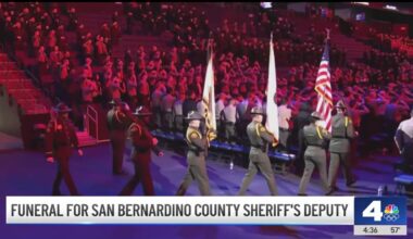 Funeral held for San Bernardino County sheriff’s deputy – NBC Los Angeles