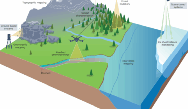 Light detection and ranging of natural systems