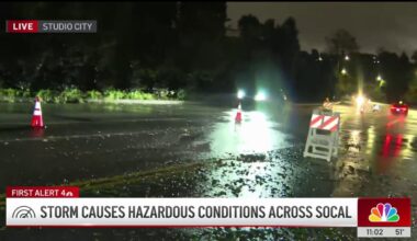 SoCal on high alert as storm brings hazardous conditions – NBC Los Angeles