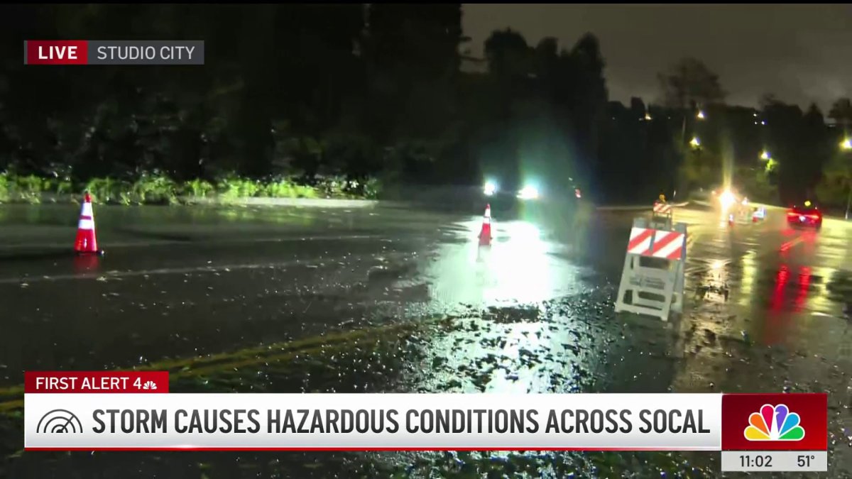 SoCal on high alert as storm brings hazardous conditions – NBC Los Angeles