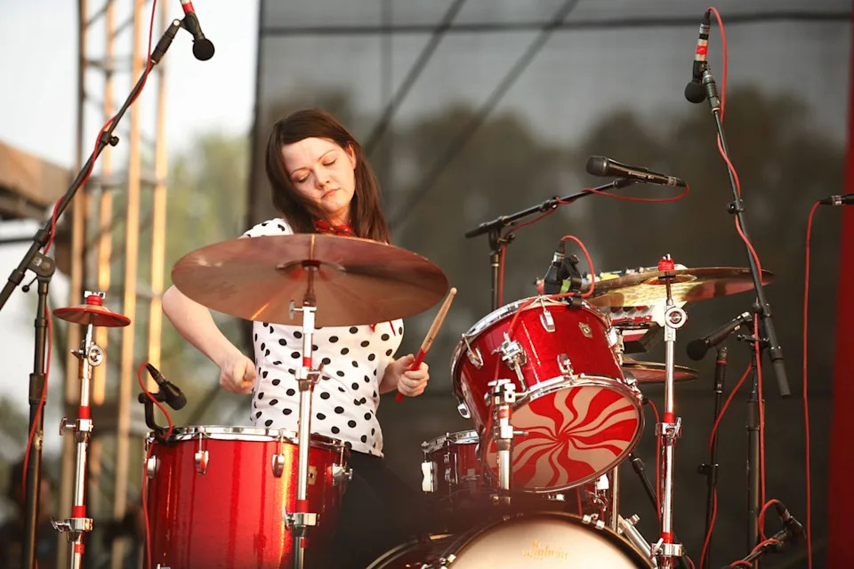 Amy Whitehouse/FilmMagic Meg White of The White Stripes performing in 2007