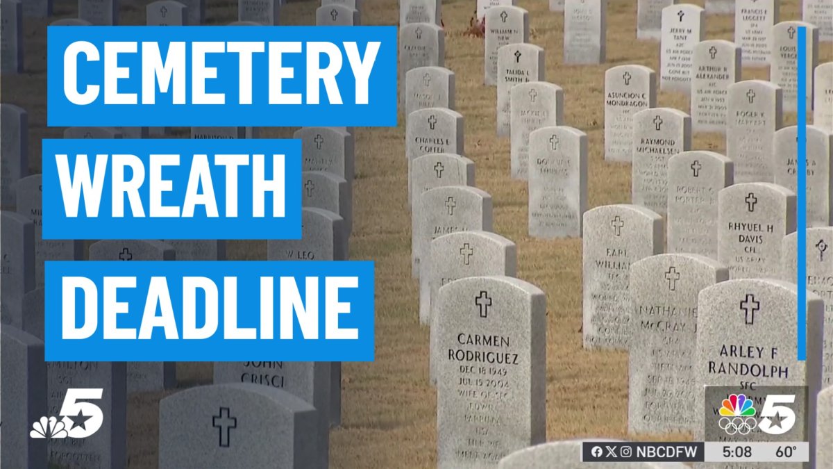 Wreaths Across America deadline approaching – NBC 5 Dallas-Fort Worth