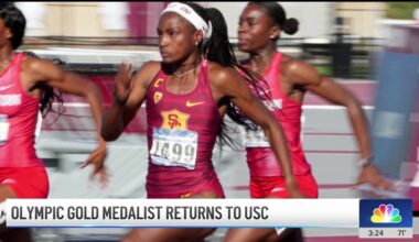 Olympic gold medalist Tee Tee Terry returns to USC – NBC Los Angeles