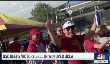 USC keeps victory bell in win over UCLA – NBC Los Angeles
