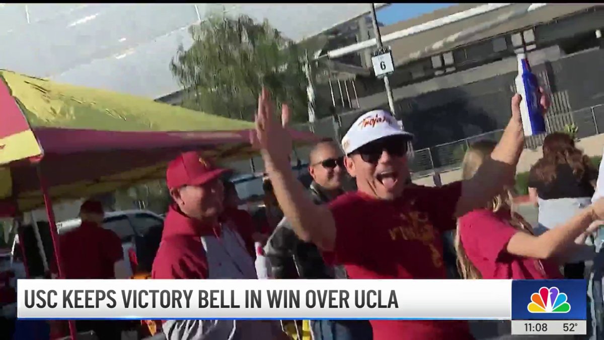 USC keeps victory bell in win over UCLA – NBC Los Angeles