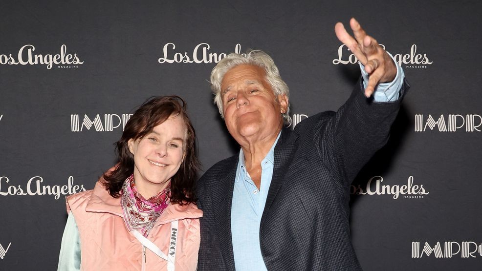 (L-R) Mavis Leno and Jay Leno{ } (Credit: Monica Schipper/Getty Images)