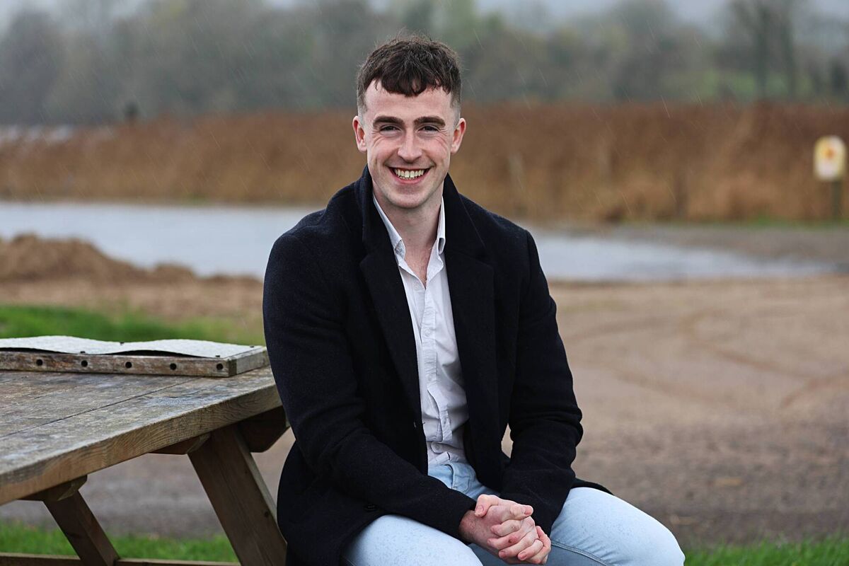 Conor Nolan who has lived experience of an eating disorder and features in the new Bodywhys school wellbeing programme pictured at Lough MacNean near his home in Blacklion, Co. Cavan. Picture: Lorraine Teevan