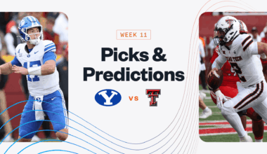 BYU Cougars Texas Tech Red Raiders NCAAF
