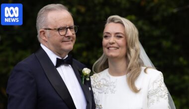 Prime Minister Anthony Albanese marries Jodie Haydon at The Lodge in Canberra