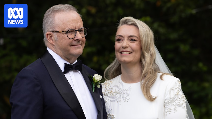 Prime Minister Anthony Albanese marries Jodie Haydon at The Lodge in Canberra