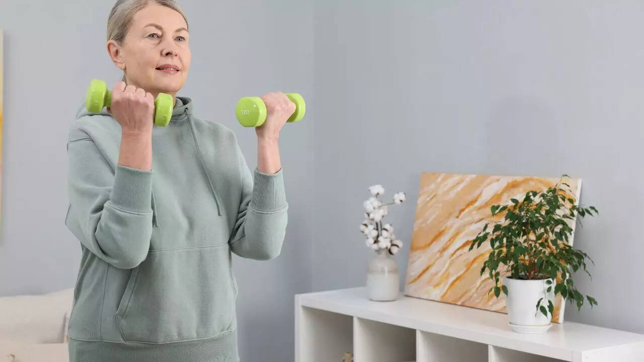 5 dumbbell exercises for seniors to stay strong and prevent falls