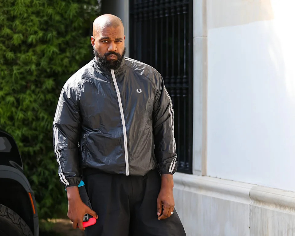 The "Gold Digger" hitmaker, 48, has been reportedly grappling with financial woes, placing what remains of his property empire into jeopardy. <span class="image-credit">(Bellocqimages/Bauer-Griffin/GC Images)</span>