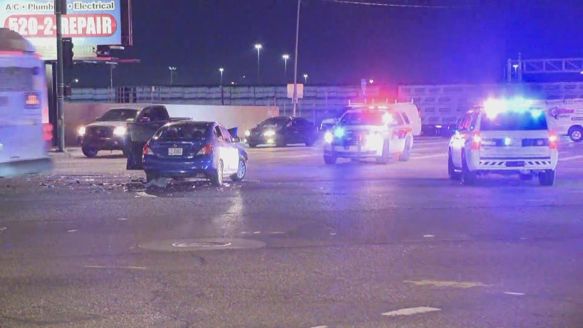 Police investigating 2-vehicle crash in Phoenix