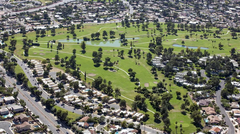 Golf course in Litchfield Park, Arizona
