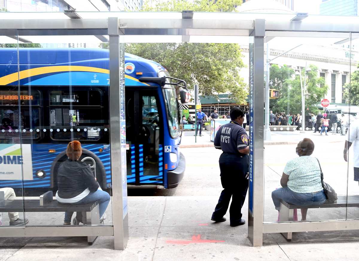DOT and city officials draw ire over soon-to-come ‘leaning bars’ at NYC bus stops