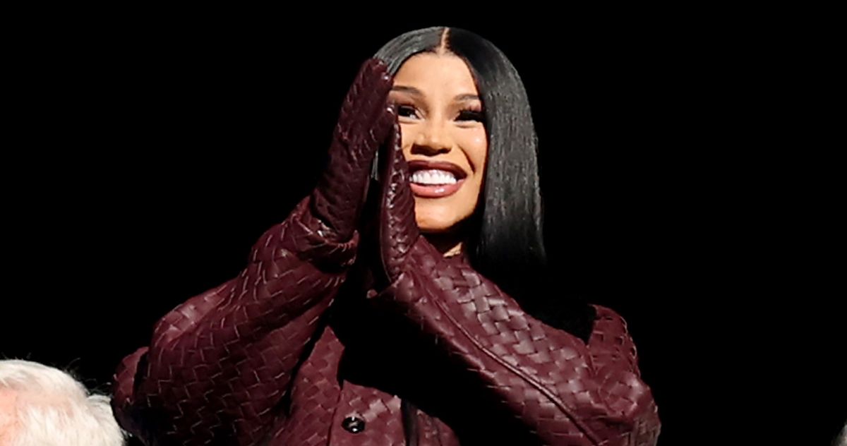 Cardi B Cheers on her BF, New England Patriot Stefon Diggs
