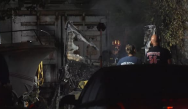 Man found dead after mobile home fire in northeast Houston
