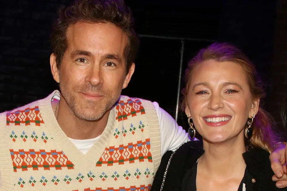 Bruce Glikas/WireImage Ryan Reynolds and Blake Lively at '& Juliet'