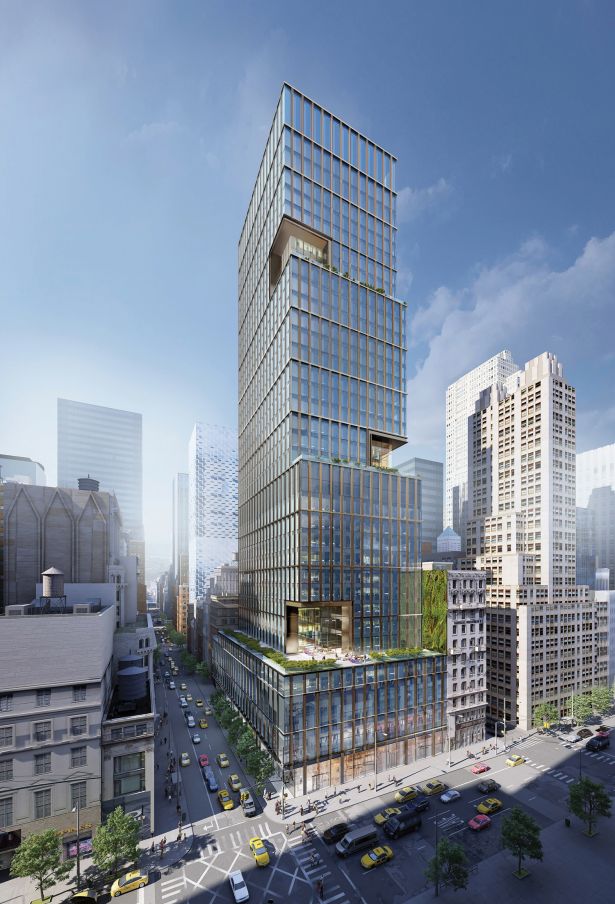 Rendering of 570 Fifth Avenue.