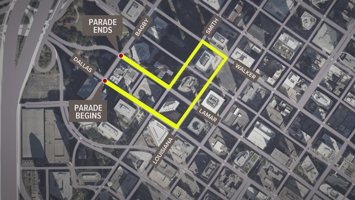 City of Houston to honor veterans with ceremony and parade downtown