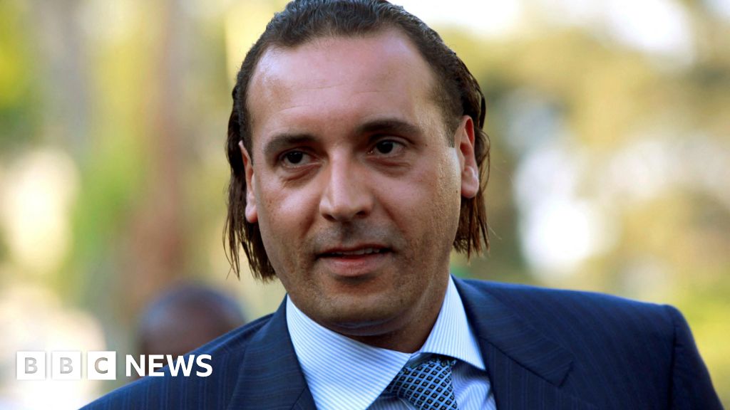 Gaddafi's youngest son released after 10 years in Lebanese detention