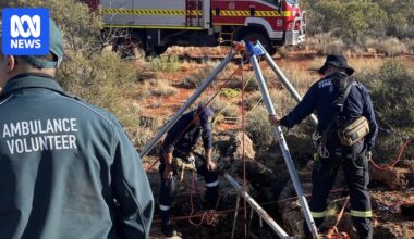 Woman, 60, rescued after falling into cave in Lake Wells