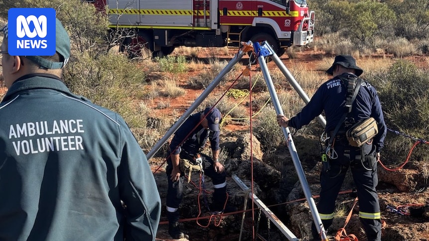 Woman, 60, rescued after falling into cave in Lake Wells