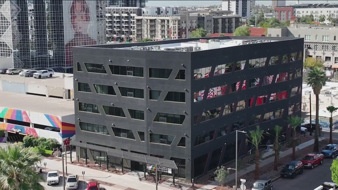 New Phoenix apartment building inspired by Mario Kart’s "Rainbow Road"