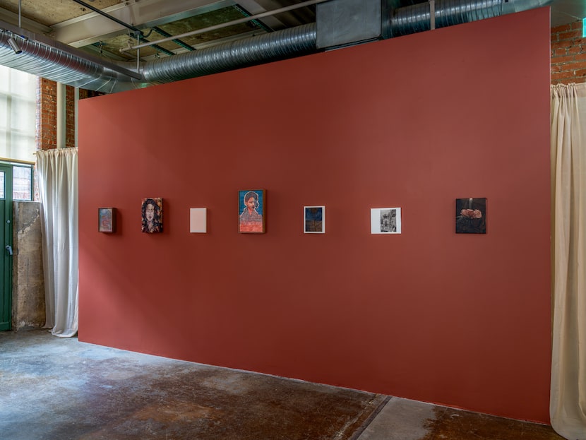 “Cabinet Pictures” features nearly four dozen paintings by 10 artists.