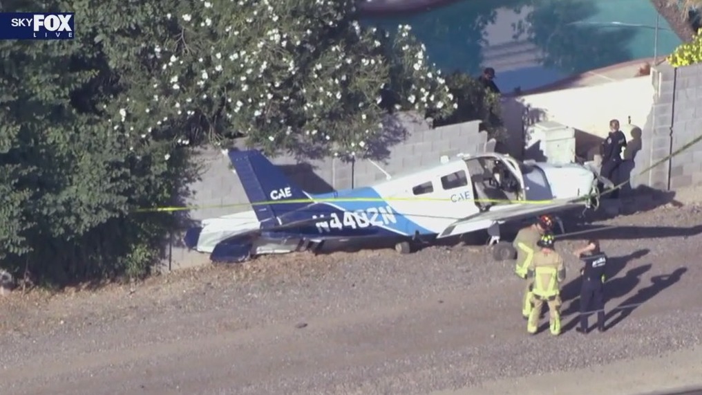 Plane down near Falcon Field