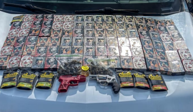 Marijuana, guns, more than 100 THC vapes discovered in vehicle speeding through San Antonio school zone, DPS says