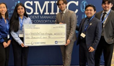 UTA Student Managed Investment Fund team wins poster contest at national conference | Campus