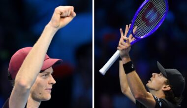 Dove vedere Sinner-De Minaur, semifinale delle Atp Finals di Torino
