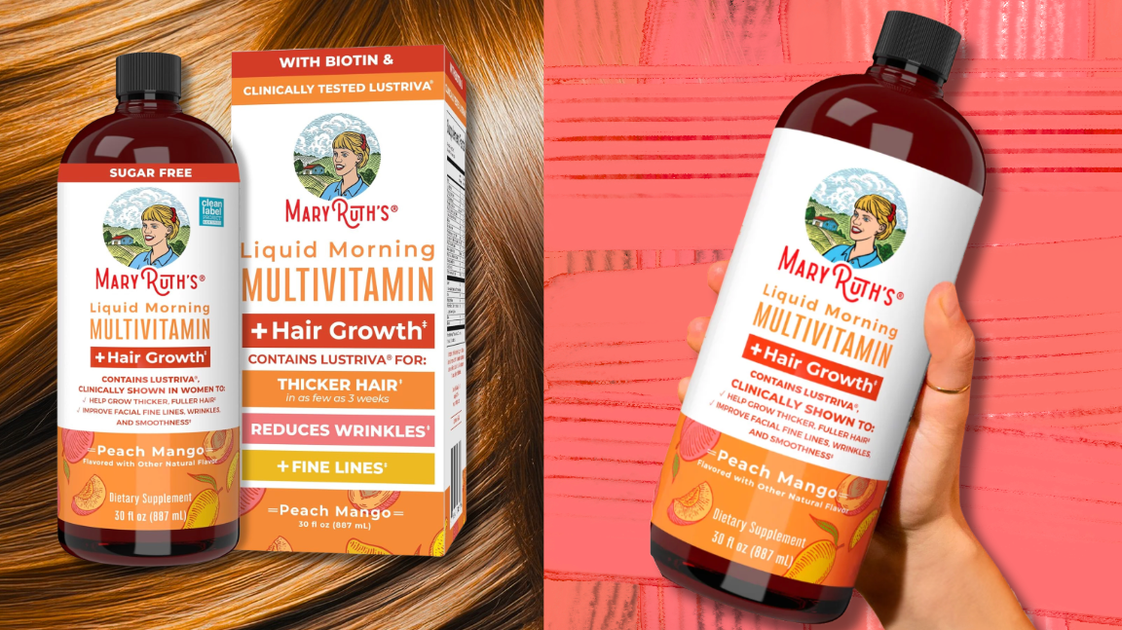 MaryRuth's Liquid Hair Growth Multivitamin Is 29% Off