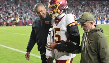 Seahawks rout Commanders as Daniels' leaves with injury: Live updates and reaction from NFL ‘Sunday Night Football'