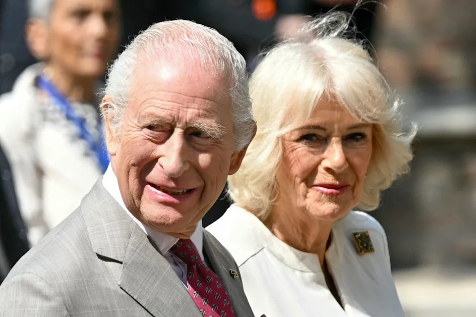 Getty King Charles and Queen Camilla in Ravenna, Italy on April 10, 2025