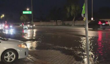 Flooding from recent rain forces road closures in parts of the Valley