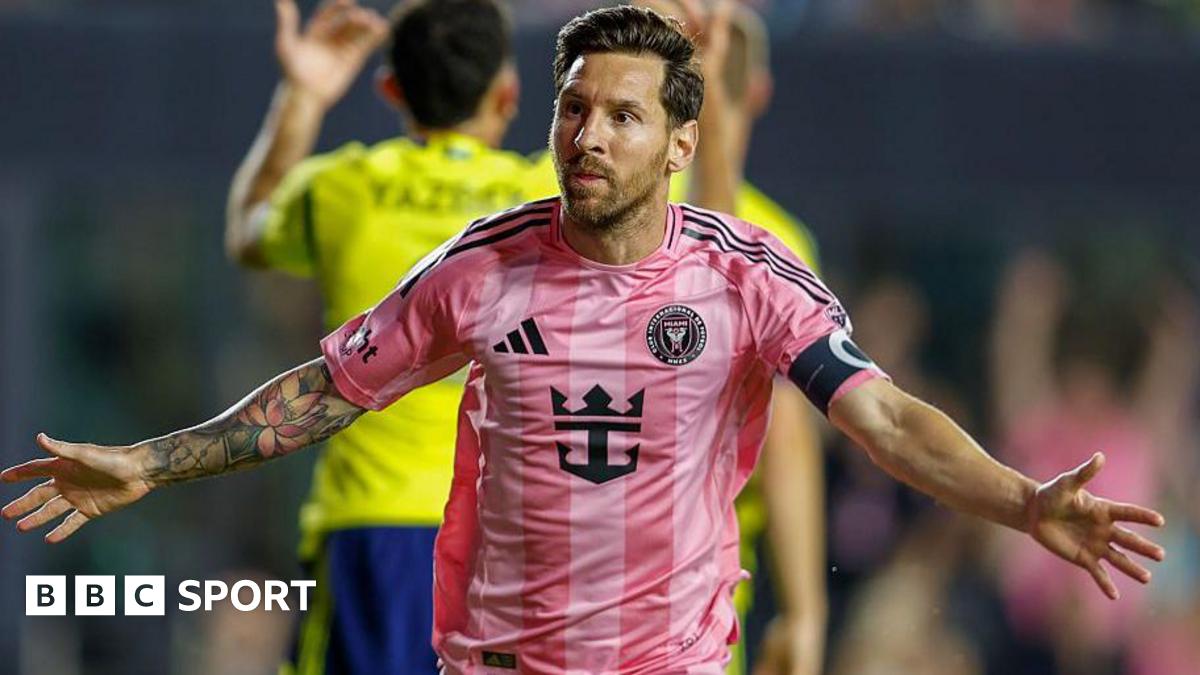 MLS play-offs: Lionel Messi stars as Inter Miami beat Nashville to reach semi-finals