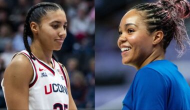 Azzi Fudd sidestepped the question about potentially teaming up with Napheesa Collier [Picture Credit: Getty]