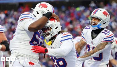 NFL Scores LIVE: Week 11 updates, touchdowns, results and live text including Bucs at Bills and Packers at Giants