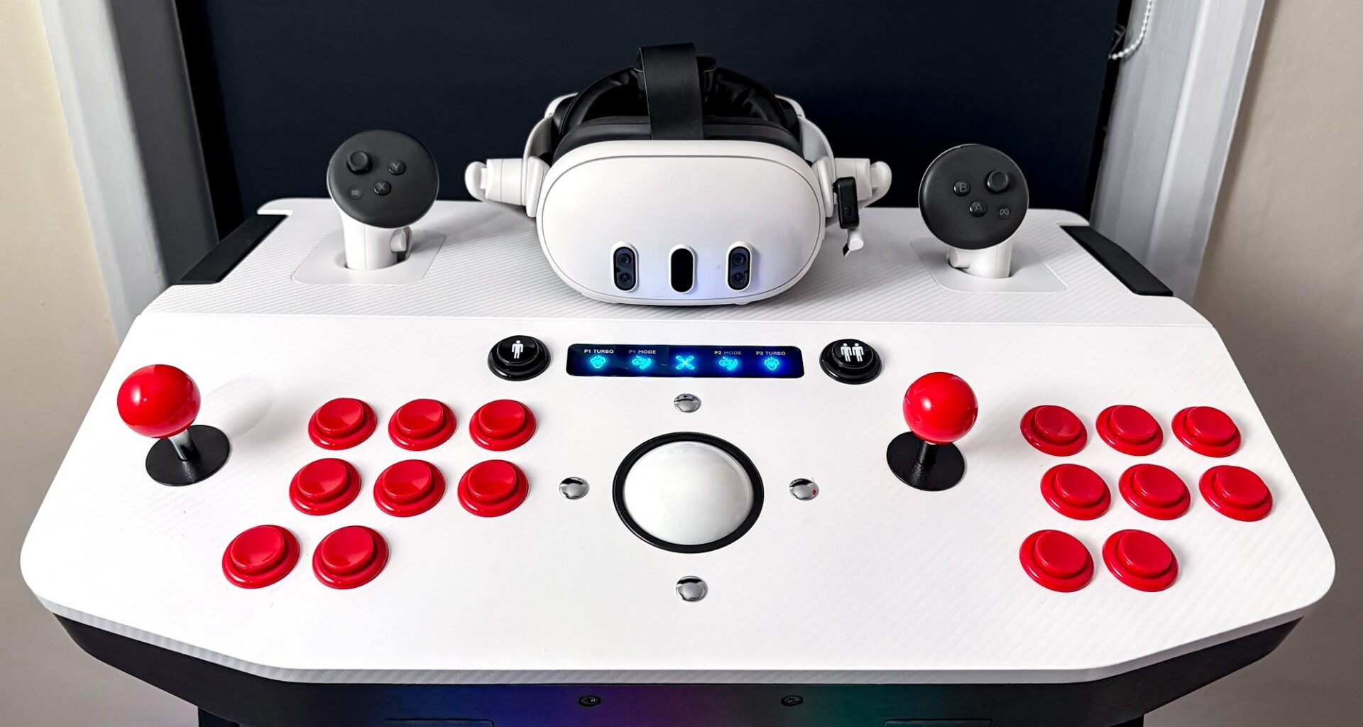 This VR machine for Meta Quest 3 made my '90s arcade dreams real — but there's a catch