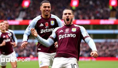 Aston Villa 4-0 Bournemouth: Emiliano Buendia, Amadou Onana, Ross Barkley and Donyell Malen on target